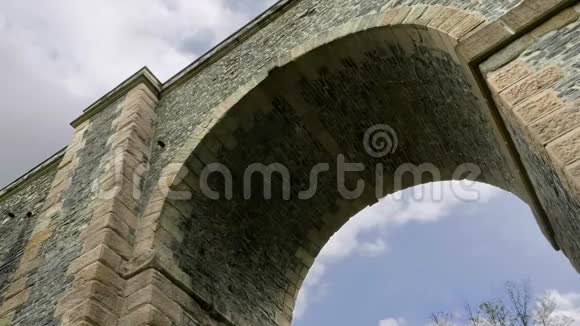 石铁路拱桥高老高架桥交通建设历史建筑视频的预览图
