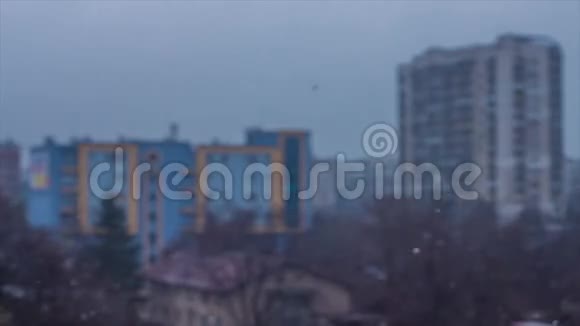 城市里的雪视频的预览图