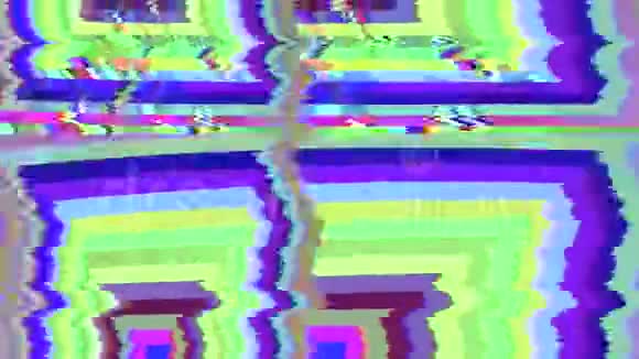 电脑误差效应动态未来时尚闪耀背景视频的预览图