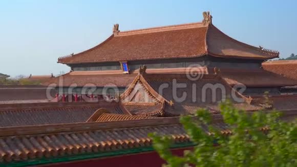 史泰迪康拍摄的紫禁城内部中国古代宫殿皇帝视频的预览图