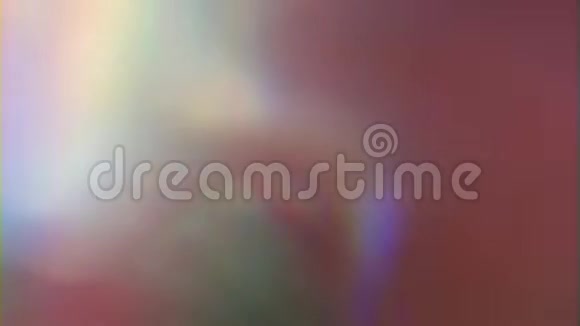 五彩彩虹的创作背景发光柔和视频的预览图