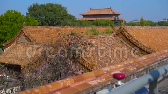 史泰迪康拍摄的紫禁城内部中国古代宫殿皇帝视频的预览图