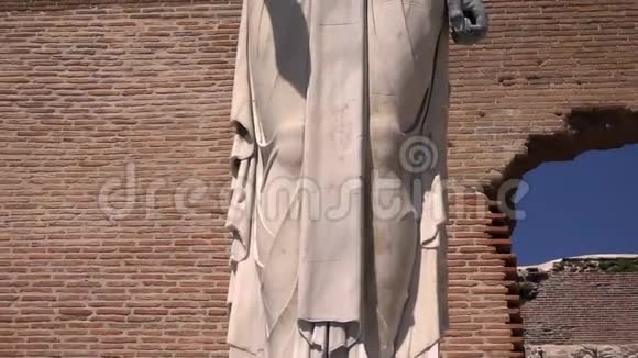 土耳其贝加马的埃及女神雕像视频的预览图