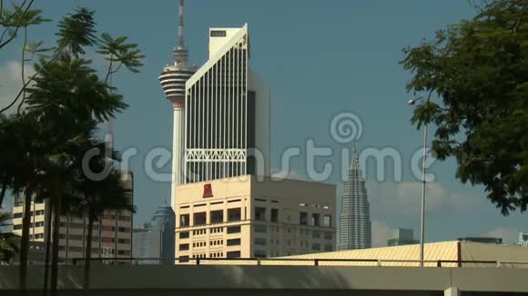 马来西亚吉隆坡城市大厦和建筑物视频的预览图