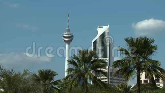 马来西亚吉隆坡塔景视频的预览图