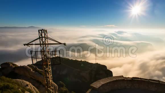 蒙特塞拉特在山顶上视频的预览图