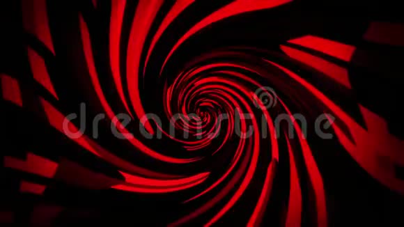 带旋转畸变VJ循环背景的红色数字小方视频的预览图