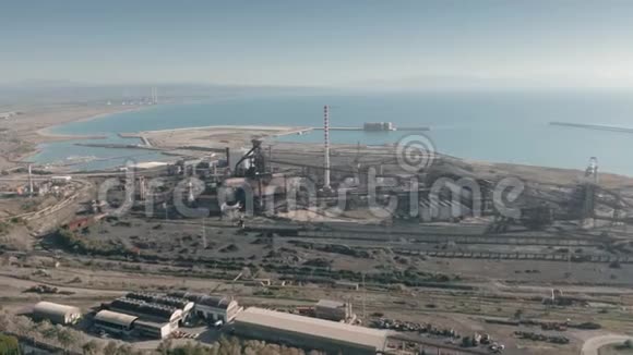 港区老工业设施鸟瞰图意大利皮奥姆比诺视频的预览图