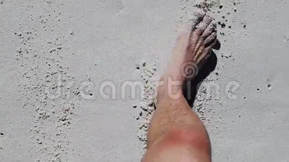在塞舌尔海滩散步视频的预览图
