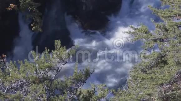从塔卢拉河上的塔卢拉瀑布上缩小6K视频的预览图