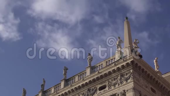 圣马可广场威尼斯图书馆视频的预览图