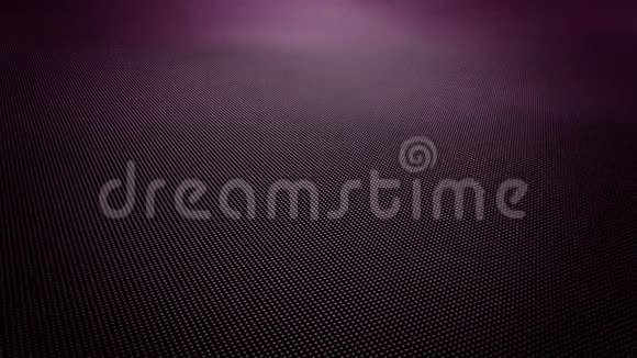 由小球构成的抽象紫色波浪面视频的预览图
