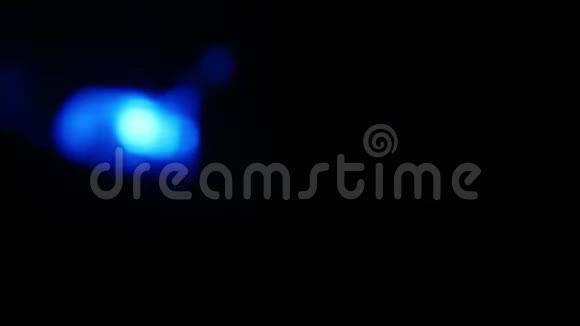 蓝色紧急闪光器视频的预览图