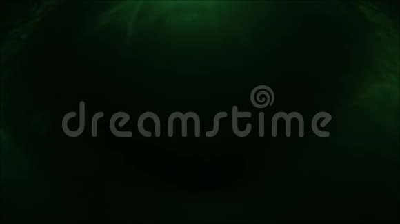闪光绿色抽象的光模糊的光视频的预览图