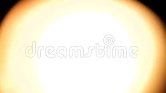 温暖的光圈覆盖框架视频的预览图