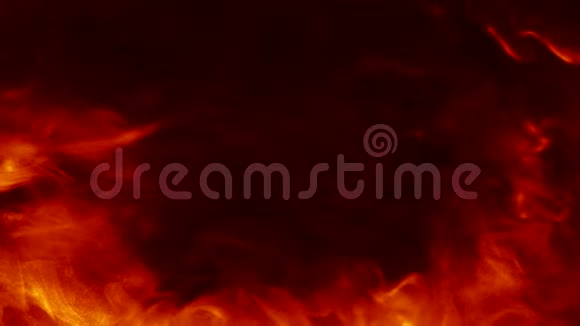 抽象火焰层红色橙色火焰视频的预览图