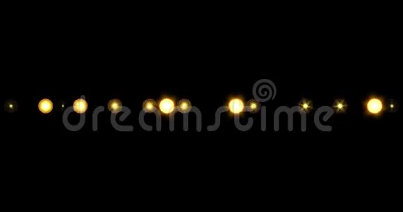 LED光灯泡的单线背景延迟脉冲开关视频的预览图