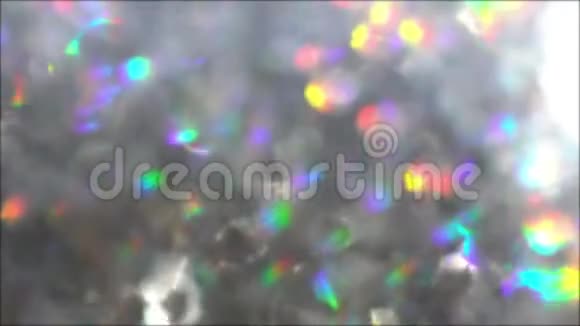 闪耀粒子背景抽象纹理银环视频的预览图