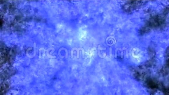 蓝色粒子空间视频的预览图
