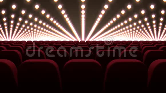 红灯前的电影院椅子视频的预览图