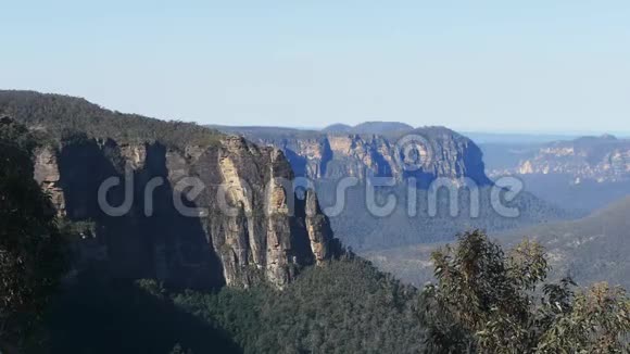 澳大利亚Pulpit岩蓝山视频的预览图