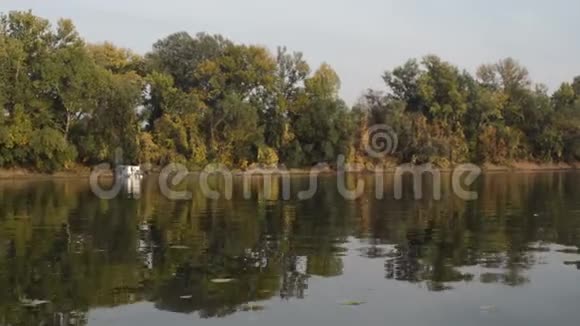 秋天的蒂萨河视频的预览图