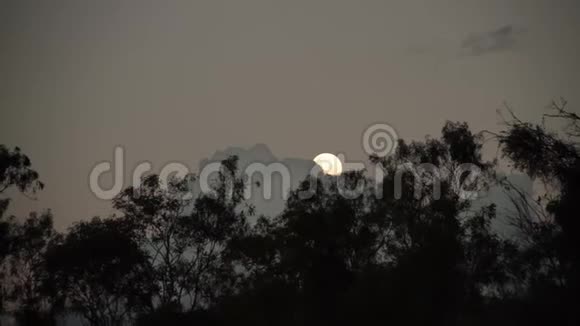 月亮被云层遮住了视频的预览图