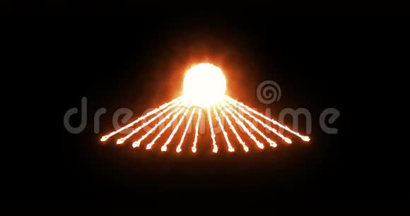 埃及阿滕的生动象征太阳之神视频的预览图