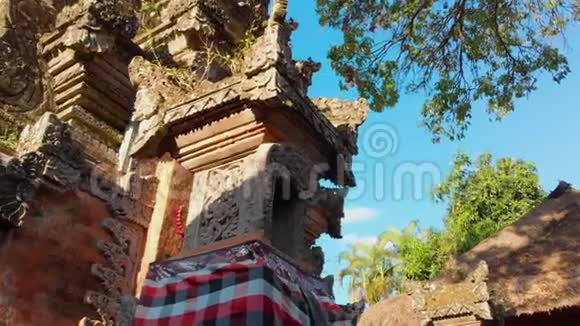 在巴厘岛Ubud村的PuriSaren皇家宫殿内Stadicam拍摄了冬青门旅费视频的预览图