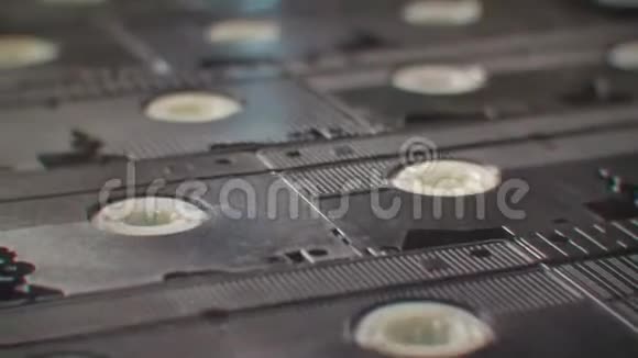 浅场深的旧VHS录像带视频的预览图