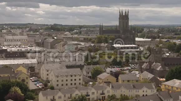 爱尔兰基尔肯尼大教堂全景视频的预览图