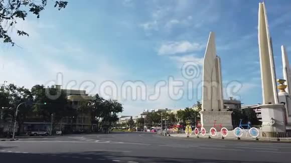 泰国曼谷民主纪念碑视频的预览图