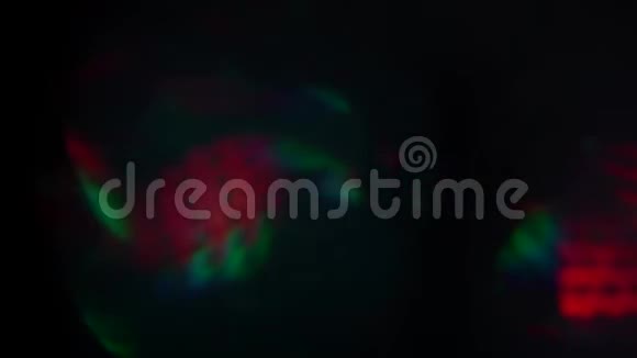 镜头耀斑光过渡镜头耀斑光泄漏覆盖红绿灯视频的预览图