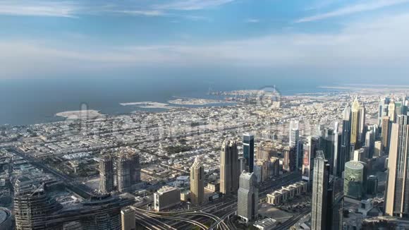 令人惊叹的迪拜和波斯湾的高度阿联酋视频的预览图