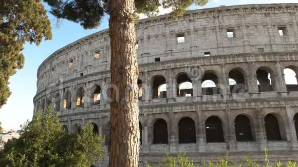罗马古罗马竞技场下午拍视频的预览图