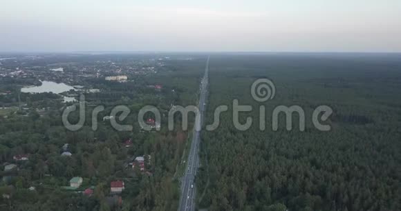 基辅森林空中景观4k4096x2160像素视频的预览图