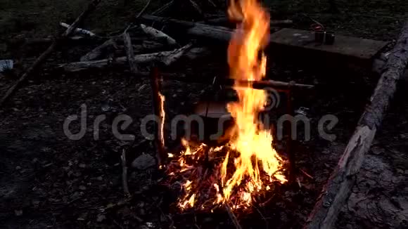 营地着火了视频的预览图