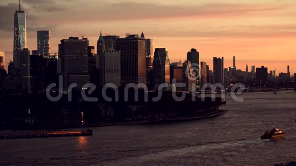 纽约天际线从布鲁克林拍摄视频的预览图