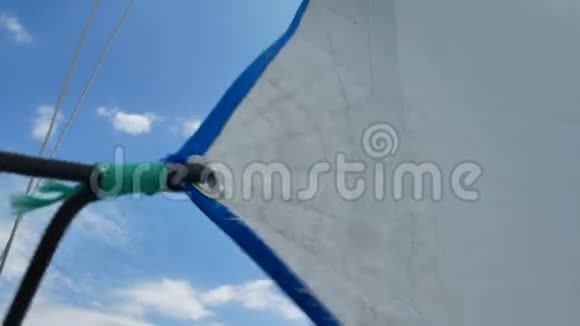 风日帆船的帆帆视频的预览图