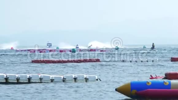 水上运动泰国水上运动竞赛帕塔亚市2018年12月7日视频的预览图