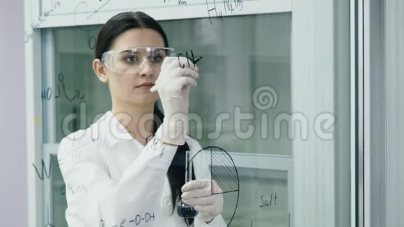 医生在黑板上写科学实验视频的预览图