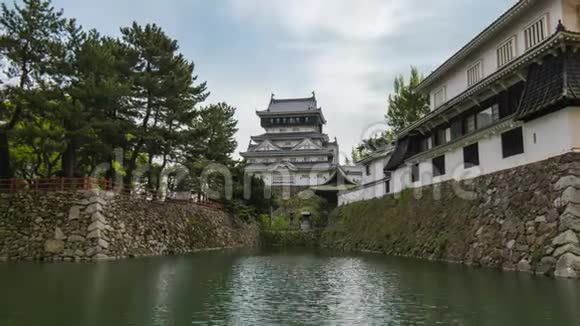 日本北九州高村古堡延时录像视频的预览图