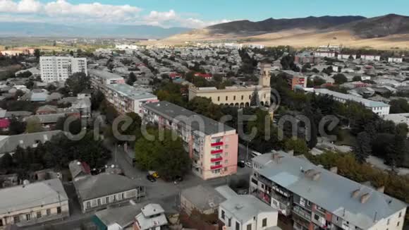 格鲁吉亚高里市斯大林国土4K无人驾驶飞机视频的预览图