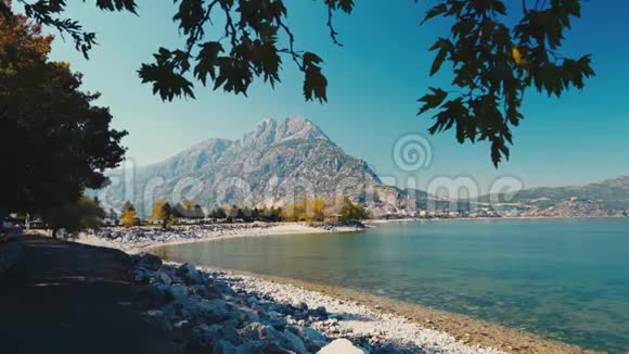 土耳其美丽的埃吉尔迪尔湖视频的预览图