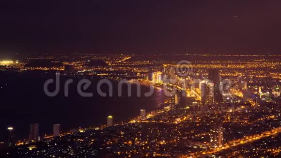 丹南市中心夜景视频的预览图