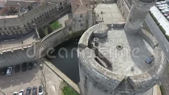 古老的法国堡垒艾格斯莫特斯的康斯坦斯塔视频的预览图