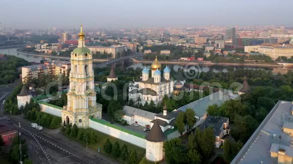 俄罗斯莫斯科Novospassky修道院视频的预览图