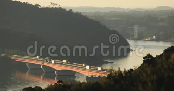 早上在日本静冈滨湖桥视频的预览图