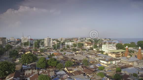 几内亚科纳克里市全景视频的预览图