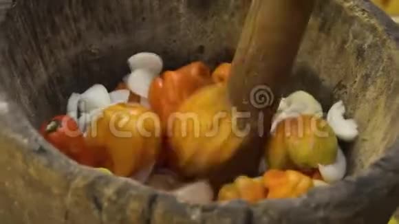 传统香料科纳克里几内亚视频的预览图